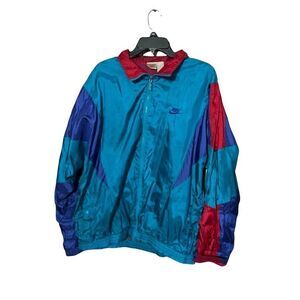 Rare Vintage Nike Adult Unisex Windbreaker Cross Training Jacket Sz Large